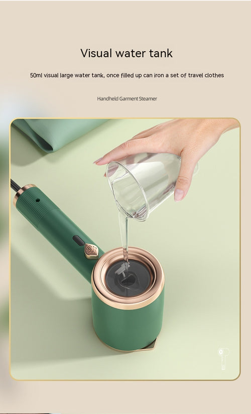 Mini-Dampfbügeleisen - Kompakter Hand-Steamer für faltenfreie Kleidung