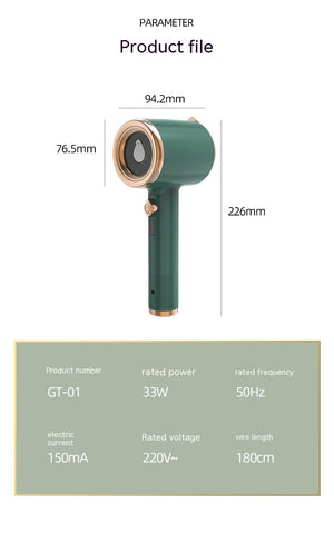 Mini-Dampfbügeleisen - Kompakter Hand-Steamer für faltenfreie Kleidung